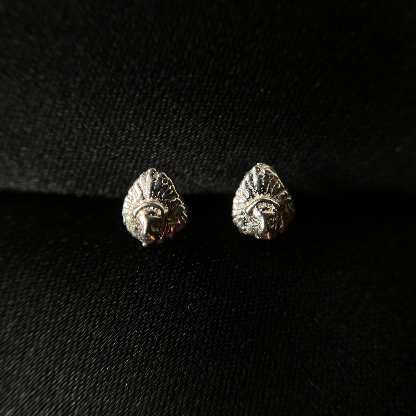 Tribal Face Earring
