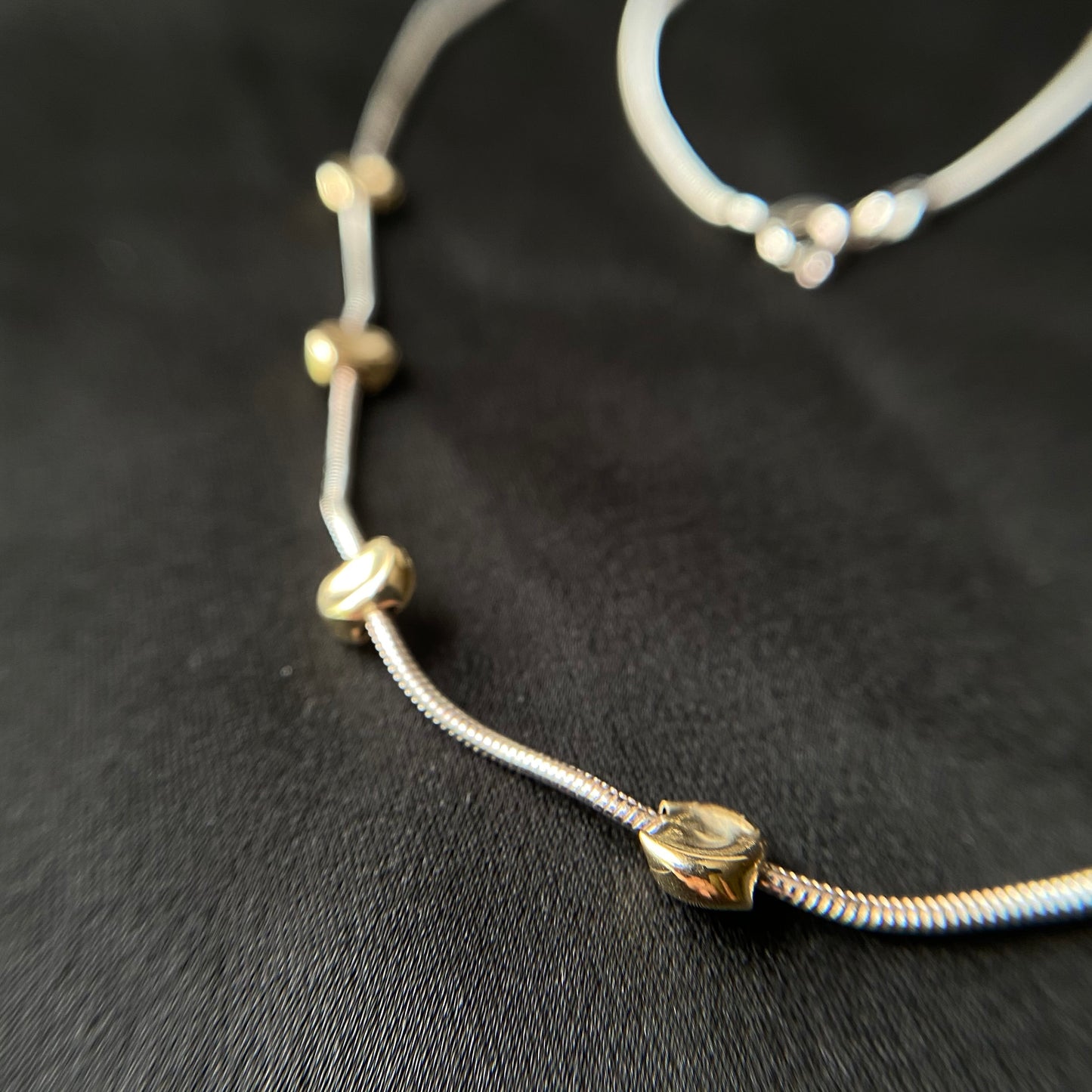 Gold Bead Necklace