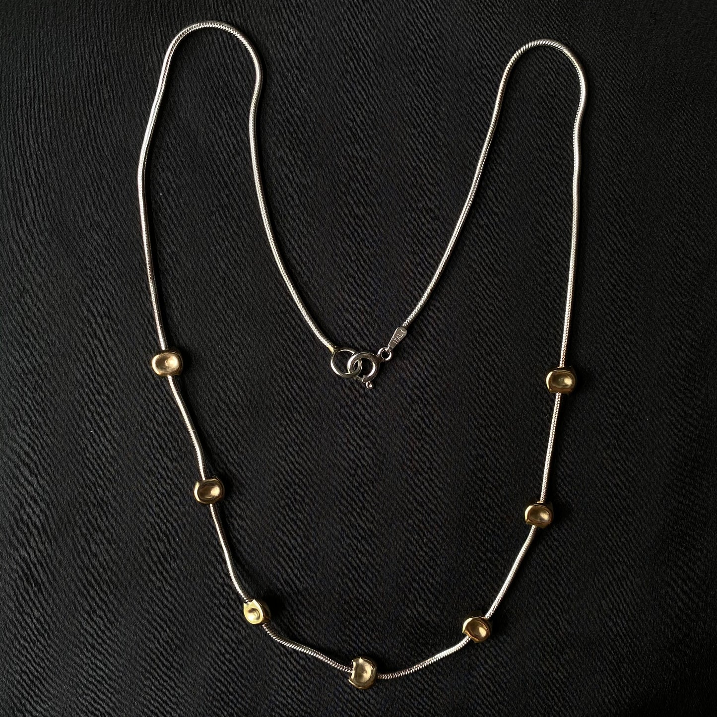 Gold Bead Necklace