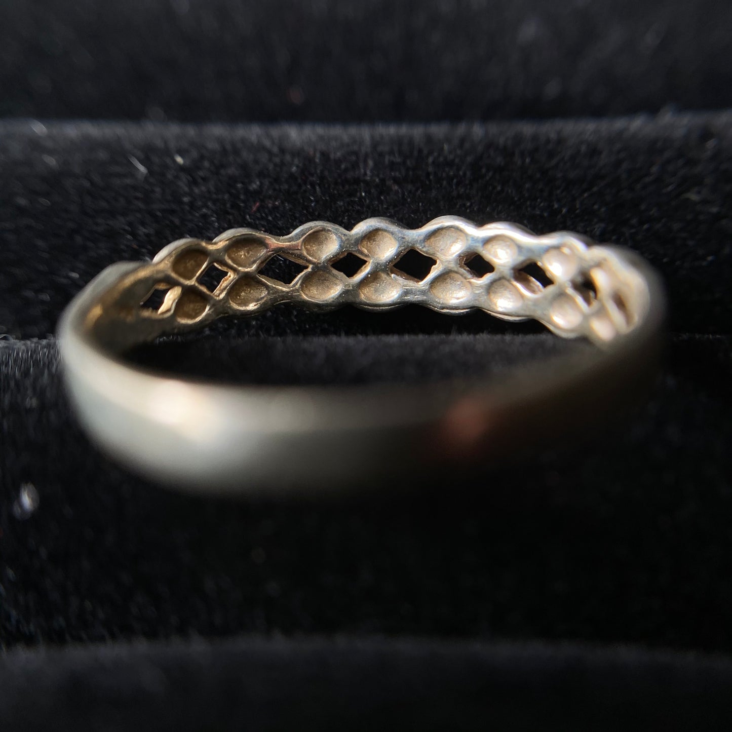 Chained Silver Ring