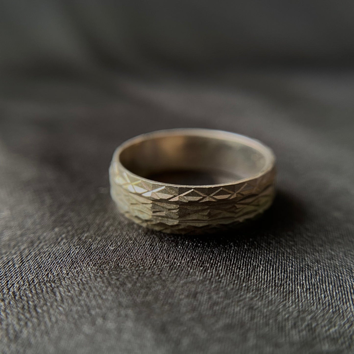 Patterned Silver Rings
