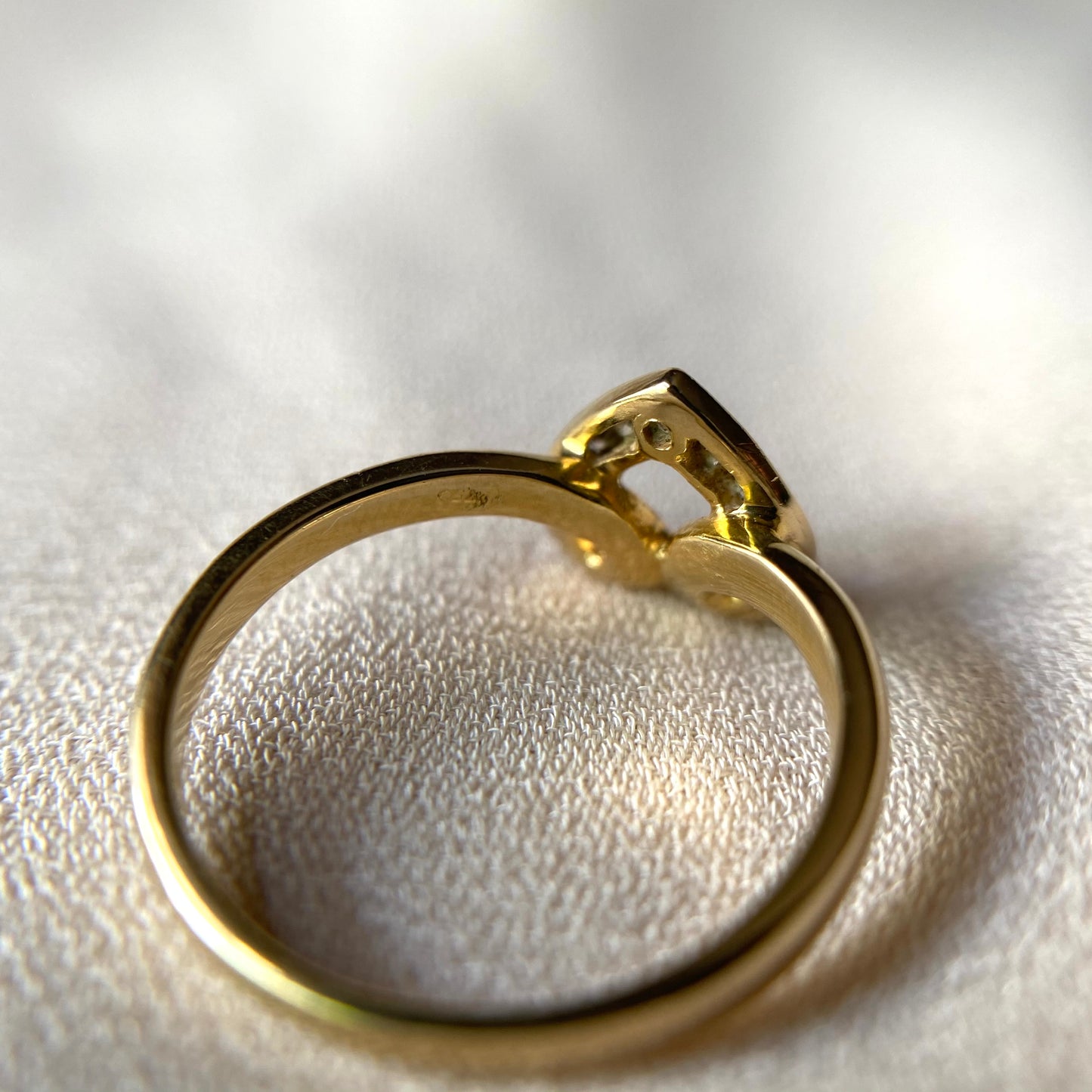 Heart shaped Diamond Ring