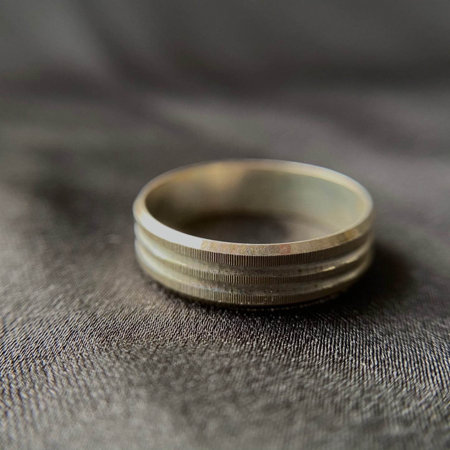 Patterned Silver Rings